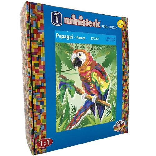 Ministeck MC37737 Ministeck 37737 Papegaai, 1.300 steentjes