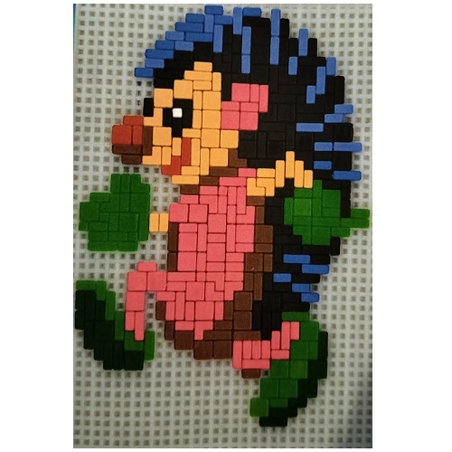 Ministeck MC42411 Stickit Egel Jerry, ca. 600 steentjes