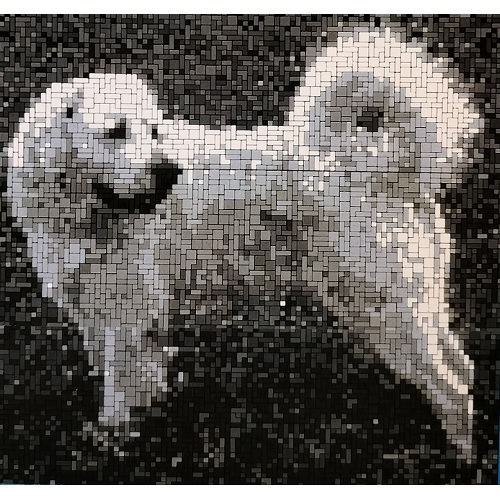 Ministeck MC42415 Stickit Poolse Herdershond, ca. 4.600 steentjes